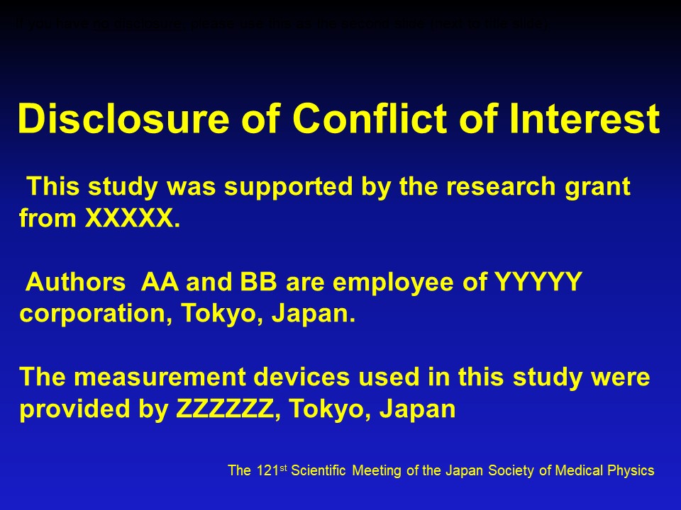 報文 Cypos登録 第121回 日本医学物理学会学術大会 報文 Cypos登録 第121回 日本医学物理学会学術大会