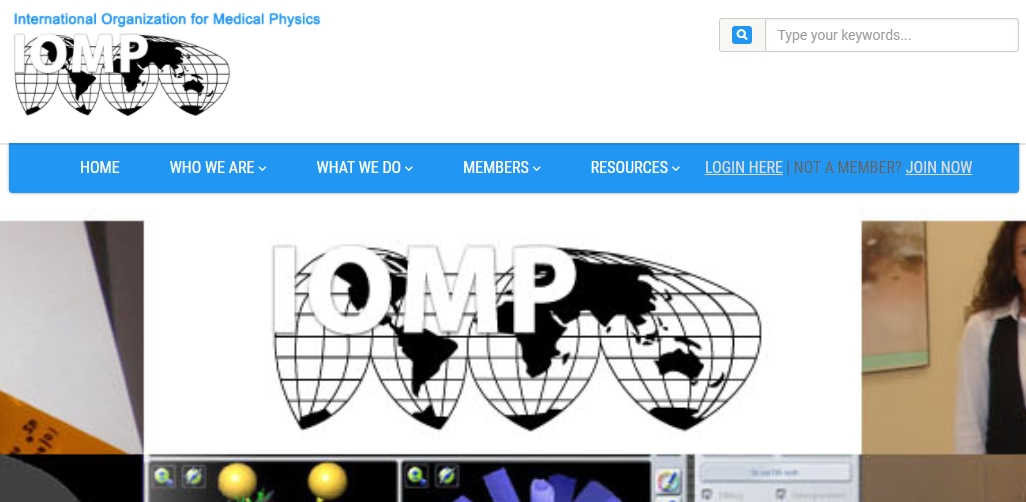 IOMP（International Organization of Medical Physics）